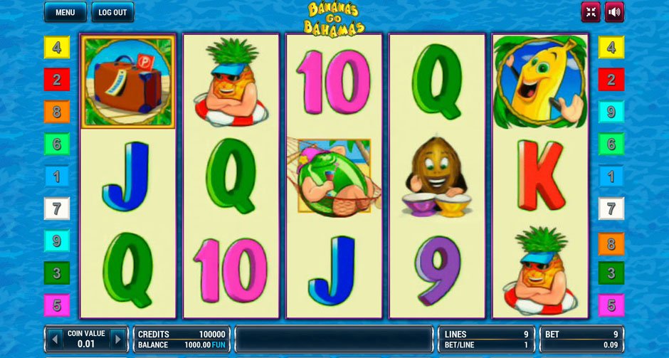 Игровой автомат Бананы (Bananas go Bahamas)
