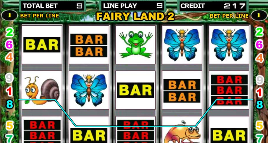 Игровой автомат Fairy Land (Лягушки)